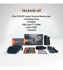RIX POCKET K3 MONOCOLO TERMICO DA AVVISTAMENTO CON TELEMETRO